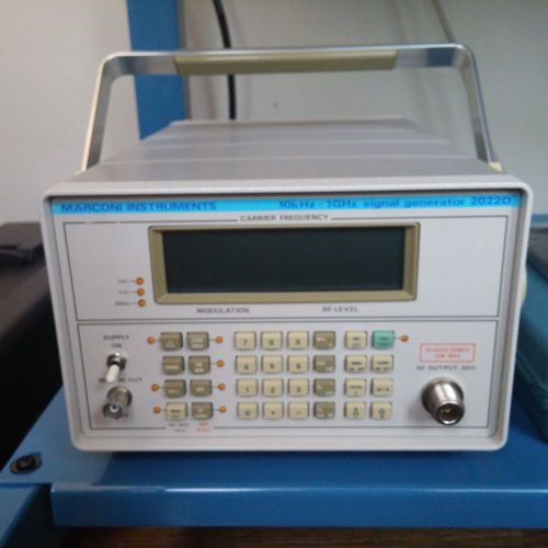 Marconi 2022d 10khz – 1 ghz signal generator hpib tested for sale
