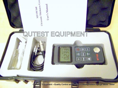 Digital ultrasonic thickness gauge meter  + scan mode h/l resolution w/ software for sale