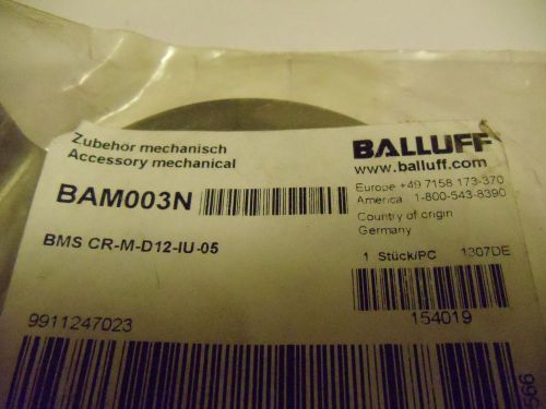 BALLUFF BAM003N MOUNTING ACCESSORY BMS CR-M-D12-IU-05