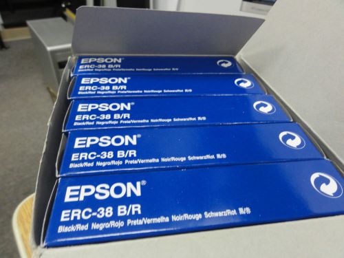 EPSON RIBBONS ERC-38 B/R 10 PACK NEW