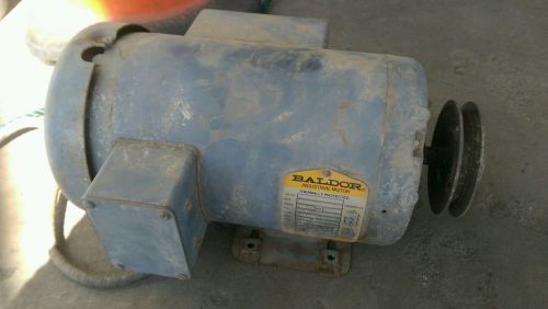Baldor electric motor 1.5 hp 1ph for sale