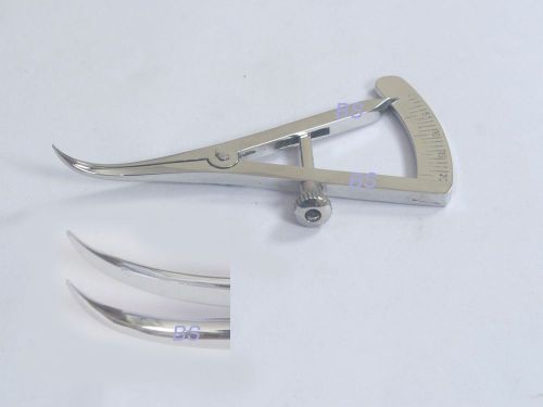 SS CASTROVIEJO Caliper 20mm Curved Eye Ophthalmic Instrument SI115