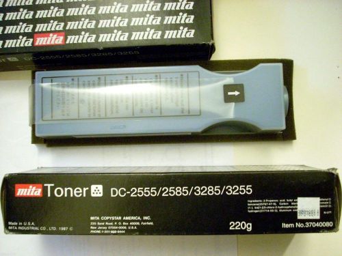 GENUINE~Mita Toner DC-2555_2585_3285_3255 (MFG:37040080) BRAND NEW SEALED TONER