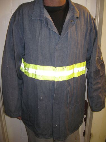 Steel grip inc.  pr97 flame resistant welders/smelter jacket/coat  x-large fr for sale