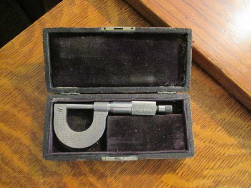unknown tool made by brown &amp; sharpe with old case