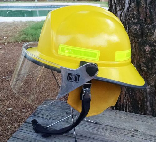 Morning Pride Plus Series Firefighter Helmet w/ Full Face Shield &amp; Winter Liner