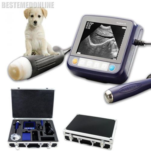 VET WristScan Ultrasound Scanner Machine+Probe+ Box ALL Animals pregnancy check