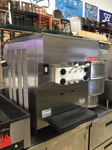 Saniserv soft serve 501 ice cream machine 2 flavor with twist model a5011p for sale