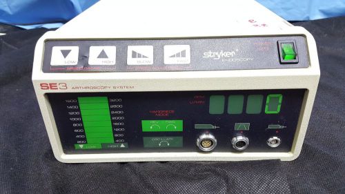 Stryker Endoscopy SE3 Arthoscopy System