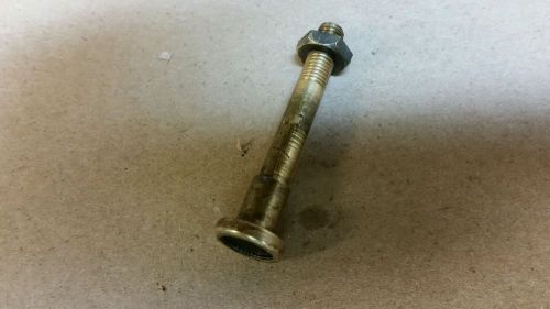 Vintage briggs &amp; stratton  fh brass fuel intake pipe check valve 68109 model fh for sale