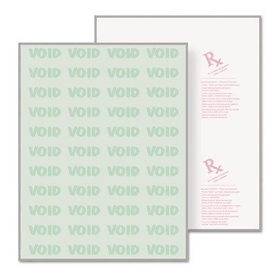 DocuGard Security Paper, 8-1/2 x 11, Green, 500/Ream, Sold as 1 Ream