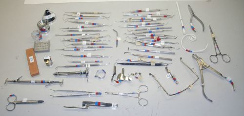 Dental Tools - LOT of 56 pieces total - Oral Surgeon, Dentist, tooth extraction