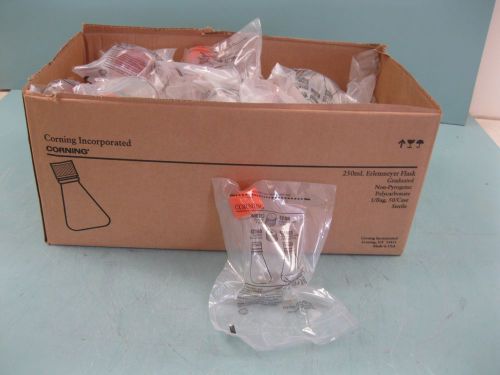 Lot (44) corning 431144 polycarbonate 250 ml erlenmeyer flask new d1 (2003) for sale