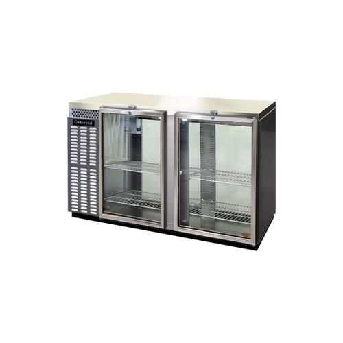 Continental Refrigerator BBUC59S-SS-GD-PT Back Bar Cabinet, Refrigerated