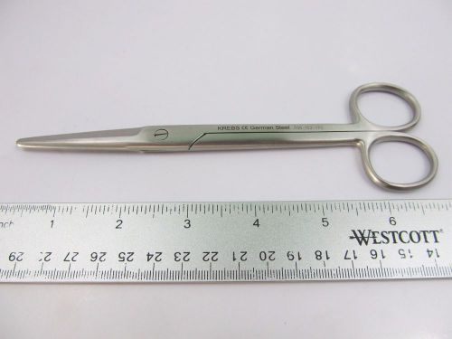 Mayo Dissecting Scissors 6.75&#034; STR &#034;KREBS&#034; OR. Premium German Steel
