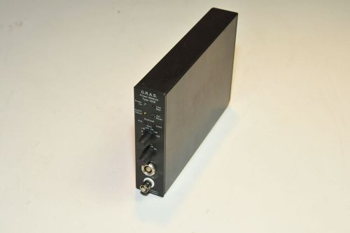 G.R.A.S. 12AK 1-Channel Power Module with gain, filters and SysCheck generator