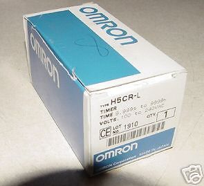 Nib omron h5cr-l timer 9.999 sec to 9999 hours for sale