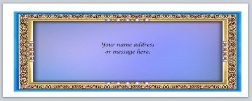 30 Personalized Return Address Labels Buy 3 get 1 free (bo635)