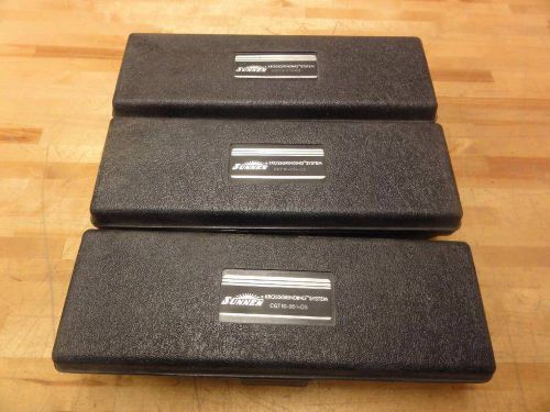 (3) new sunnen cgt krossgrinding tools cgt10-351-d3 cgt12-375-d3 hone sleeve cnc for sale