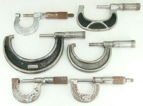 Lot of Machinist Micrometer Tools