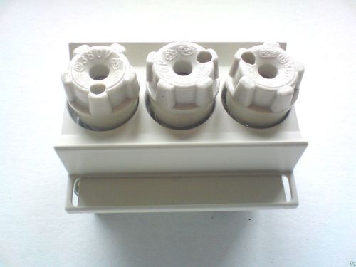 Fuse box 3x 380V - 250V 50A ceramic
