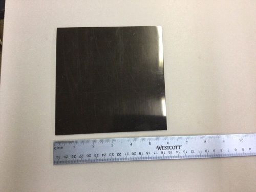 BLACK ABS MACHINABLE PLASTIC SHEET .060&#034; 6&#034; x 6&#034; SMOOTH FINISH