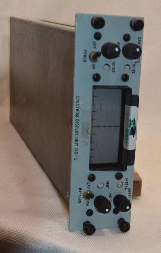 Microdyne 1461-S Spectrum Display Unit for Telemetry Receiver (INV A035)