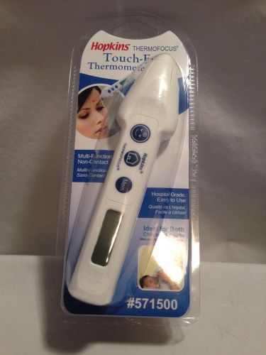Hopkins ThermoFocus Touch-Free Thermometer NEW sealed package