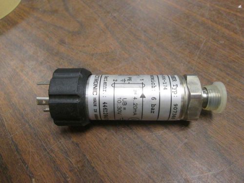 Hydac Pressure Transducer HAD 3745-A-006-174 4-20mA 10-30V Used