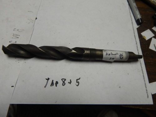 National 25/32&#034; x #2 Taper Shank Twist Drill Bit