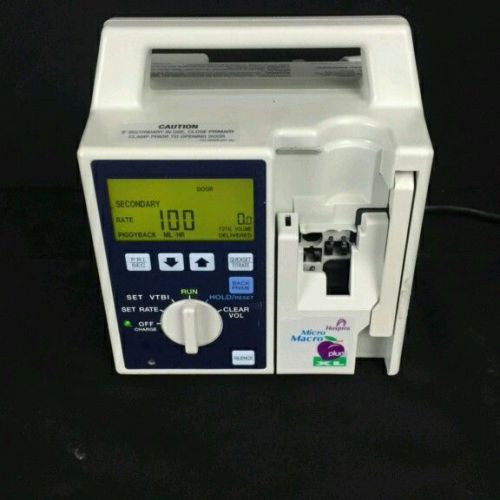 Hospira micro macro plum xl iv infusion pump for sale