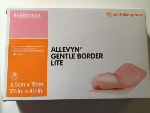 Allevyn Gentle Border Lite 2 1/8 X 4 3/4 Silicone Gel Adhesive