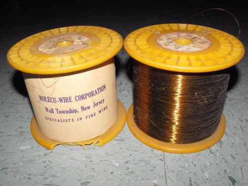 Molecu-Wire Corp Industrial Magnet? Wire Thin Wire Large Spools Crafting Wire