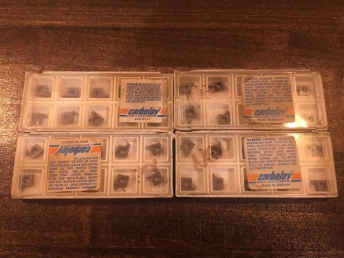 BRAND NEW Lot of 40 Seco Coromant Carbide Inserts 9NR.068FG S25M 74816