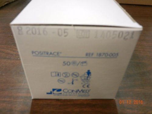 Conmed # 1870-005 ECG Electrodes PosiTrace - 50pcs Short Date Sale!