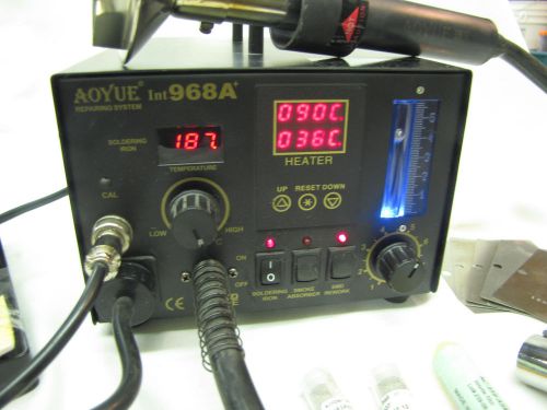 Aoyue 968A+ 4  in 1 Digital Hot Air Rework and Soldering Station -220V