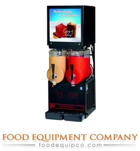 Grindmaster mt2ulafbl frigogranita slush machine twin 2.5 gallon capacity for sale