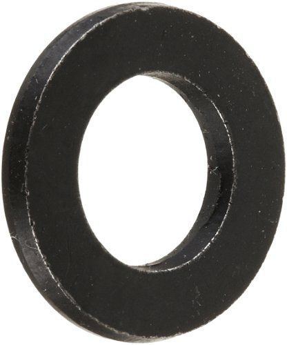 Small Parts 18-8 Stainless Steel Flat Washer, Black Oxide Finish, Meets DIN 125,
