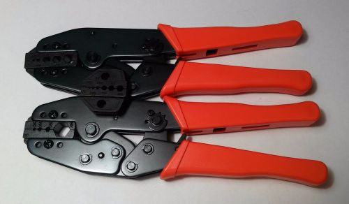 2 crimper tool w. 3dies lmr400,300,240,195,100 rg214 213,8,8x mini,58 59 174 316 for sale