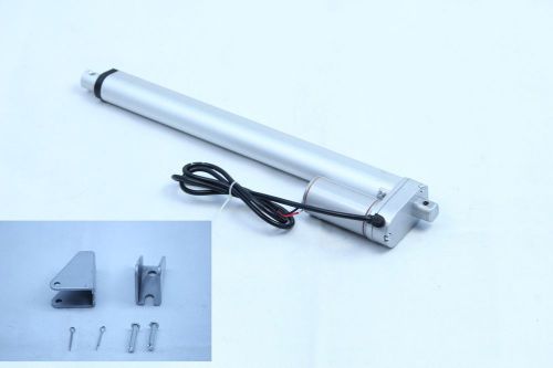 2 sets linear actuator 10&#034; with brackets &amp; mounting stroke 225lb max lift 12-v for sale