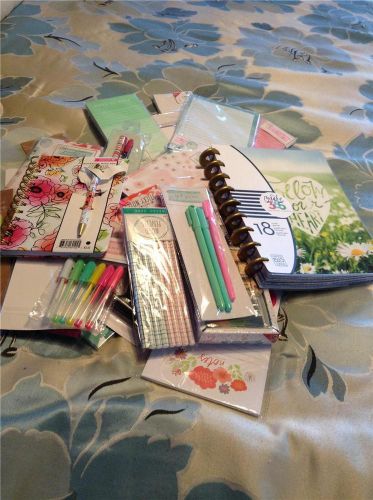 THE HAPPY PLANNER 2016-2017 &#034;FOLLOW YOUR HEART&#034; + TARGET DOLLAR SPOT BUNDLE