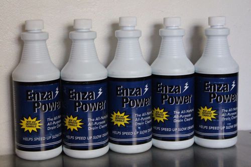 5 ENZA POWER Drain Cleaner Treatment NEW