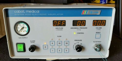 Cabot System Insufflator 4000 18 L