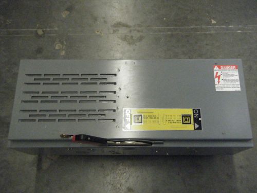 Square d  qmj365 ser. e1  400 amp. 3 pole  600v panelboard switch for sale