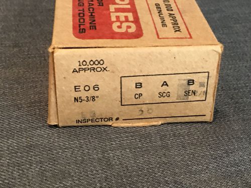 Genuine Senco Staples -  N5 - 3/8&#034; - 10,000 per Box