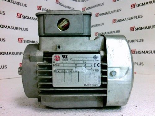 US Motors 3 LS63/T Motor 1/6HP, 200-460V 50/60Hz .12kW  .95/.46/.52A