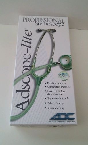 ADC Adscope-Lite 609BK Stethoscope 31&#034; Lightweight Stethoscope Black New