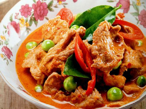 Thai Foods DIY Recipe BEEF PANAENG Step Cooking Kitchen Gadgets Tools Menu