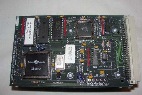 Continuum Engineering Indexer card 102 ROI Ram Optical  OMIS XYZ&amp;OVP Refurbished