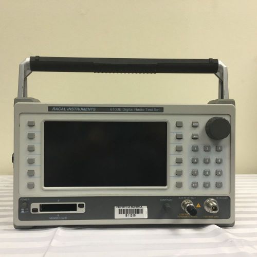Racal Instruments 6103E GSM Digital Radio Test Set
